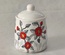Decorative ceramic sugar bowl "Rose Garden" from the "Flowers" series