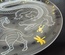 Decorative ceramic plate "Crocodile and Zebra" from the series "The Chase"