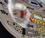 Decorative ceramic plate "L'amour" from the series "Fishdom".