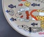 Decorative ceramic plate "L'amour" from the series "Fishdom".