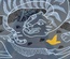 Decorative ceramic plate "Tiger and Deer" from the series "The Chase"
